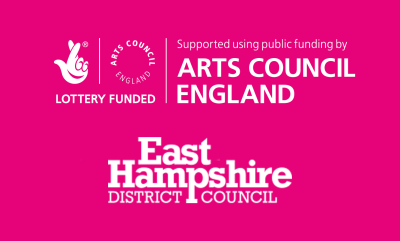 Supported using public funding by Arts Council England and East Hampshire District Council.