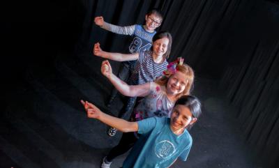 Children performing at the Phoenix Theatre.