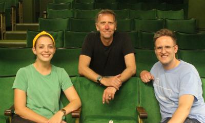 Laura Sillett, Rob Allerston & Dom Gee-Burch of 440 Theatre and Phoenix Arts.
