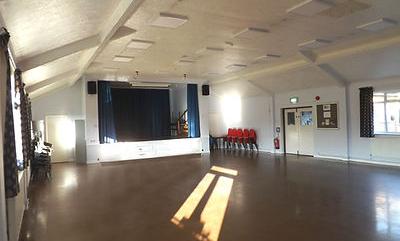 Whitehill Village Hall Stage
