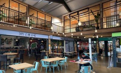 The Shed Internal Photo of the tap, headcase barbers & dylans ice cream