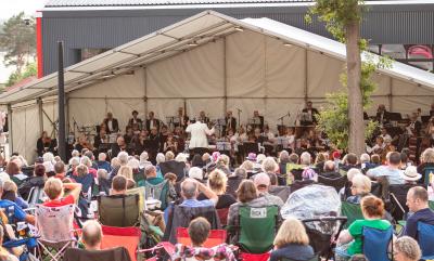 Alton Concert Orchestra Performing in The Town Park