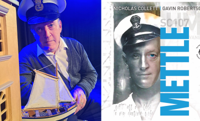 Two mettle images put together