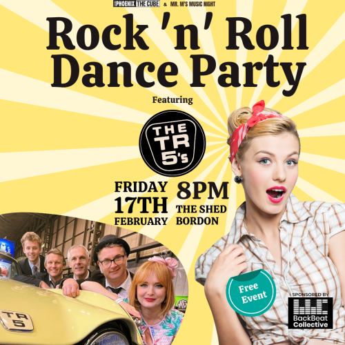 Mr Ms Music Night - Rock 'n' Roll Dance Party Poster
