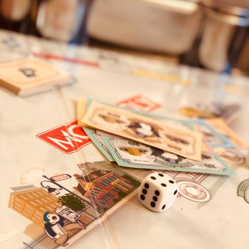 Phoenix Board Gamers playing Monopoly