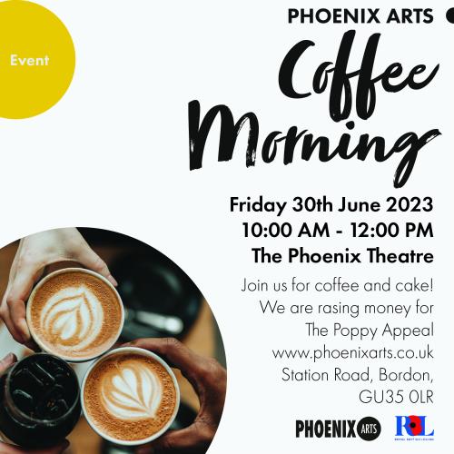 Coffee Morning Friday 30th June 2023