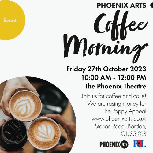 Coffee Morning 27th October