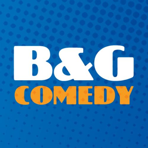 Bound & Gagged Comedy logo.