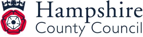 Hampshire County Council logo.