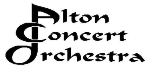 Alton Concert Orchestra logo.
